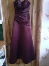 Wine coloured bridesmaid for sale  PURLEY