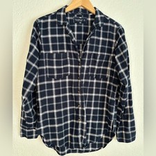 Boyfriend flannel button for sale  Tampa