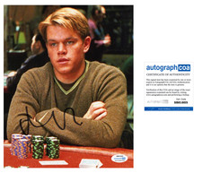 Usado, Mesa de pôquer autografada assinada por Matt Damon ROUNDERS 8x10 foto ACOA A comprar usado  Enviando para Brazil
