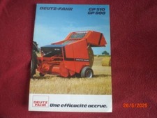 Brochure publicitaire balers d'occasion  Aubigny-en-Artois