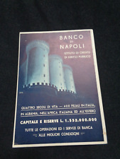 Banco napoli. cartolina usato  Genova