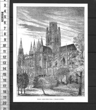 G194 gravure 1888 d'occasion  Amiens-