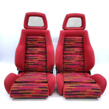Usado, 【1 PAR】RECARO LSC DISPERSÃO TOTALMENTE VERMELHA Muito Bom Estado【LOCALIZAÇÃO DOS EUA】 comprar usado  Enviando para Brazil
