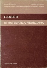 Elementi matematica finanziari usato  Italia