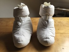 Bettschuhe daunen größe gebraucht kaufen  Bamberg