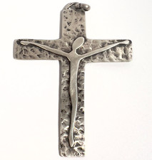 Croix moderniste pendentif d'occasion  Nantes-