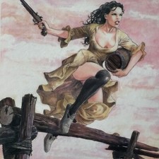 Litografia milo manara usato  San Pier Niceto