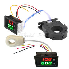 DC0-300V 50/100/200/400A Digital Current Voltage Meter Hall Ammeter Voltmeter comprar usado  Enviando para Brazil