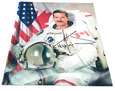 Chris hadfield signed for sale  MIRFIELD