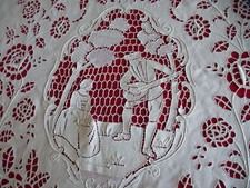 Magnificent antique linen d'occasion  Expédié en Belgium