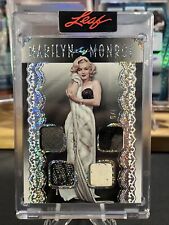 Usado, 2024 LEAF MARILYN MONROE ICON COLLECTION QUAD GUARDA-ROUPA RELÍQUIA USADA 1/5 MM4-6 comprar usado  Enviando para Brazil