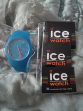 Ice watch blue for sale  WEYMOUTH