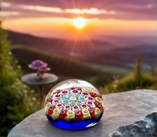 Strathearn paperweight millefi for sale  PRESTON