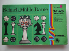Schach mühle dame gebraucht kaufen  Berlin