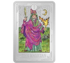Silbermünze tarotkarten magie gebraucht kaufen  Tangermünde