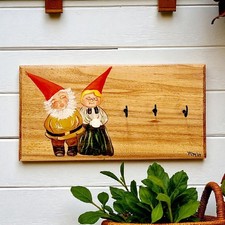 Vtg handpainted gnome for sale  Green Bay