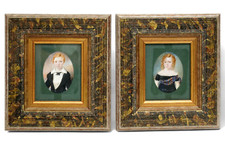 Antique picture miniature for sale  MORPETH