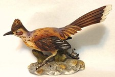 Antigo Josef Originals Porcelana Bisque Road Runner Bird 7,75 pol. Estatueta comprar usado  Enviando para Brazil