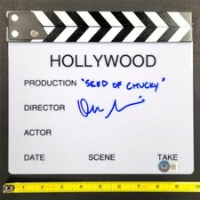 Don Mancini assinado "Seed of Chucky" Clapboard Clap Board do Diretor BAS Beckett comprar usado  Enviando para Brazil