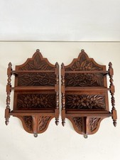 Antique pair carved for sale  SWINDON