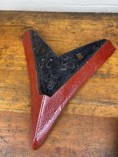 Lâmina de arado de ferro antiga ~ 7 libras 10 ozs, bom estado e pintada, marcada EGB??? comprar usado  Enviando para Brazil