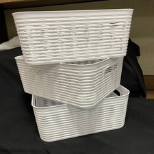 Rectangular woven storage for sale  Jackson