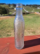 Vintage clear ribbed for sale  Rogersville