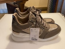 Ladies dkny wedge for sale  MELTON MOWBRAY