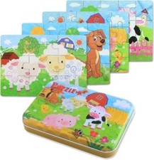Puzzle bois enfants d'occasion  Longjumeau