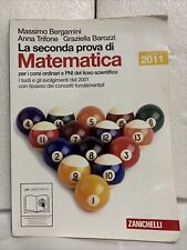 Seconda prova matematica usato  Italia