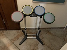 Conjunto de bateria Rock Band oficial Harmonix XBOX 360 com suporte e bastões modelo 822149 em excelente estado usado, usado comprar usado  Enviando para Brazil