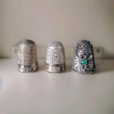 Antique thimbles silver for sale Antique thimbles silver for sale  THATCHAM
