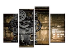 Industrial canvas print d'occasion  Expédié en Belgium