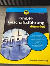 Gmbh geschäftsführung dummie gebraucht kaufen  Bettingen