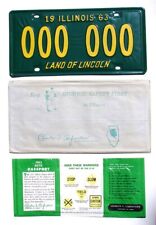 illinois sample license plates for sale  Uxbridge