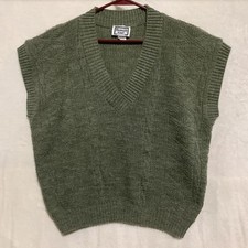 Colete Suéter Vintage Keneth Too Tamanho M Designs de Malha Pulôver Feito nos EUA Anos 80 Acrílico comprar usado  Enviando para Brazil