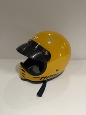 CAPACETE BELL Mini Moto Vtg '81 motocicleta MX BMX Racing 6-3/4 54cm com viseira bolha comprar usado  Enviando para Brazil
