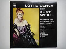Lotte lenya singt gebraucht kaufen  Meerane