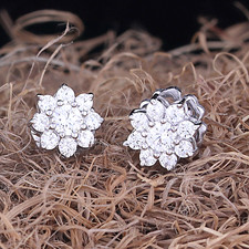 earrings cz beautiful round for sale earrings cz beautiful round for sale Houston