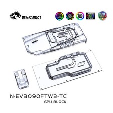 Usado, Caixa aberta: bloco de água Bykski GPU para EVGA RTX 3090 / RTX 3080 FTW3 ULTRA GAMING comprar usado  Enviando para Brazil