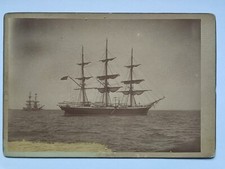 Usado, Fotografía albúmina – Barco de vela de tres mástiles – Cádiz - Rafael Rocafull comprar usado  Enviando para Brazil