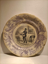 Ancien. assiette parlante d'occasion  Vézelay