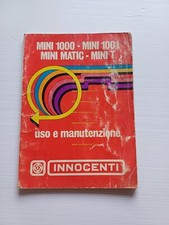 Innocenti mini 1000 usato  Vimodrone