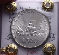Italia 500 lire usato  Italia