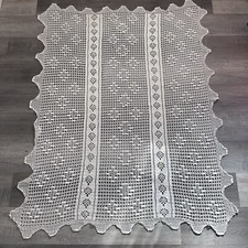 Crochet lace tablecloth for sale  Nampa