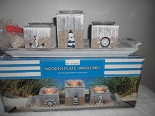 Maritime dekoration teelichtha gebraucht kaufen  Münster
