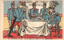 Cpa satirique douloureuse d'occasion  France