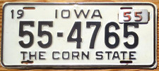 1955 iowa license for sale  Boulder