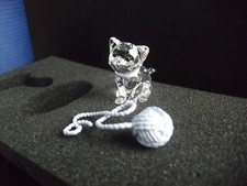 Swarovski kitten blue for sale  SHEERNESS
