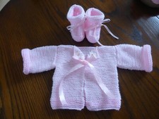 Hand knitted baby for sale  COVENTRY